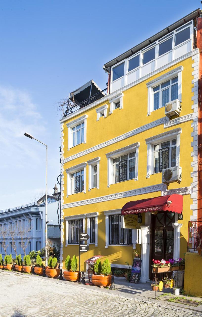 Metropolis Hostel & Guest House Istanbul Exteriör bild